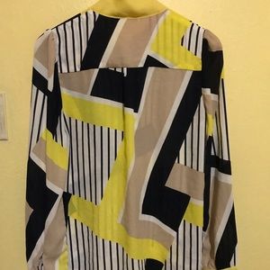 Patterned Work blouse